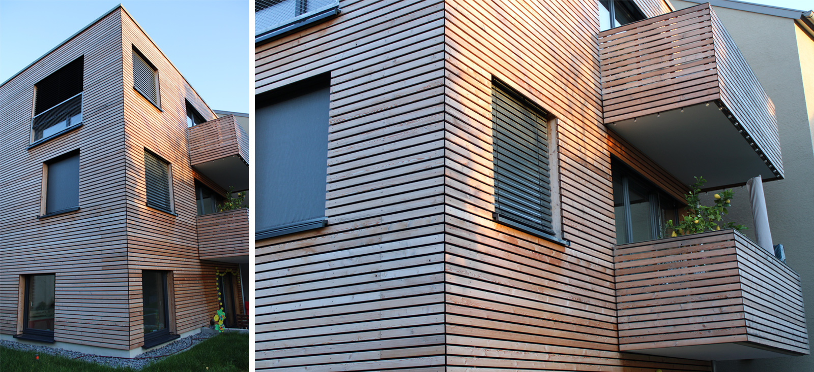 Holzverschalung sibirische Lärche, Ditzingen