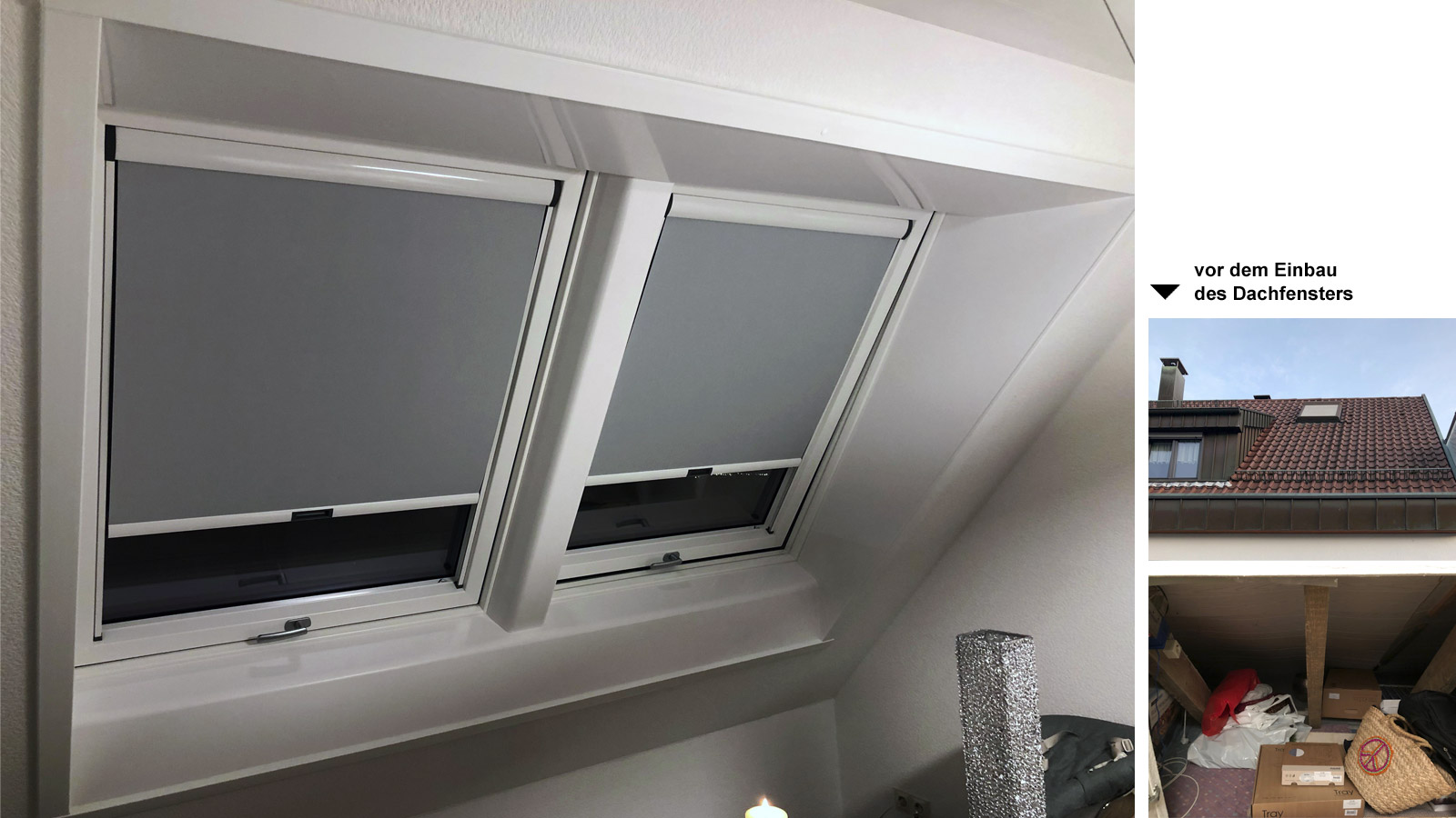 Dachausbau Roto Designo Klapp-/Schwingfenster mit Aufkeilrahmen, Gerlingen