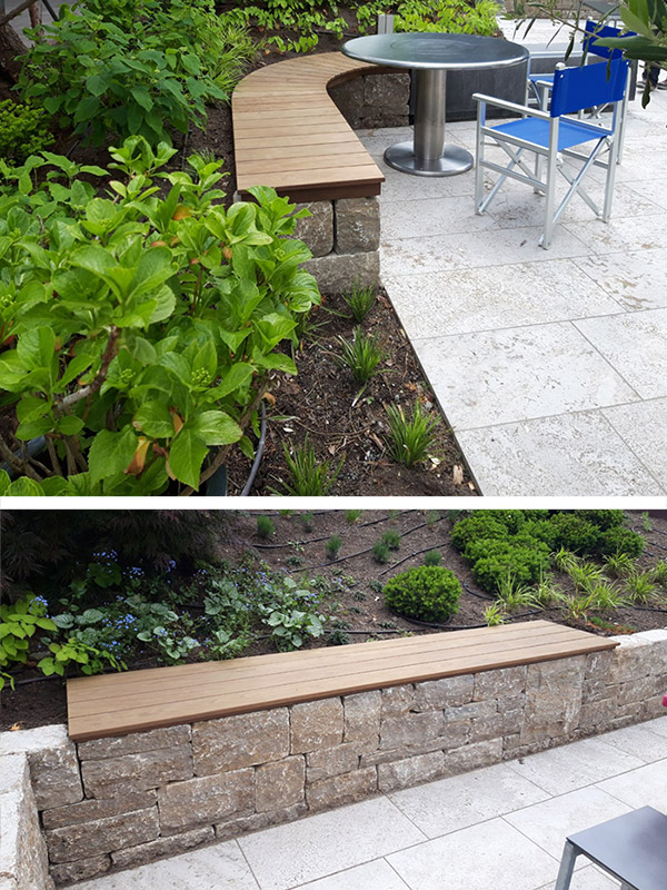 Sitzauflagen aus IPE, Stuttgart