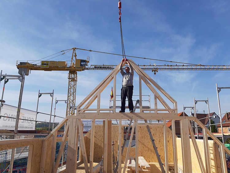 Aufstockung Holzständerbauweise, Bild 6