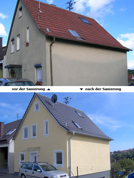 Dachumdeckung, Weissach