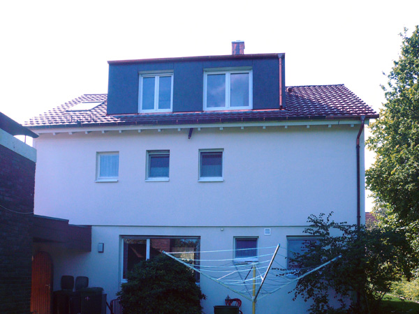 Flachdachgaube, Heimerdingen